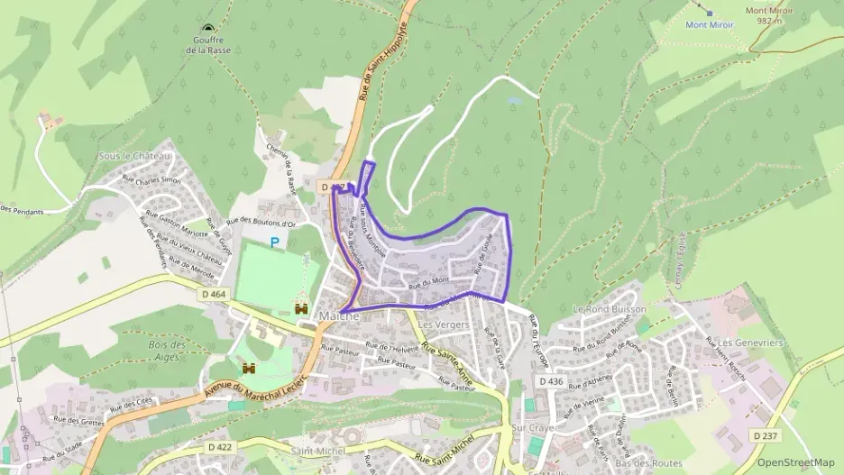 Appartement 80 m² trois pièces à vendre à Maîche