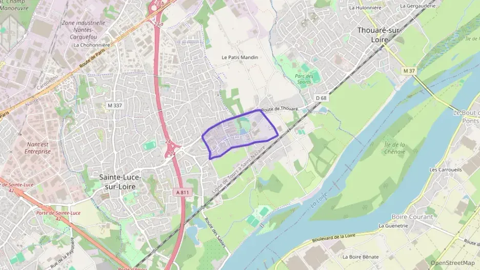 Appartement 60 m² trois pièces à vendre à Sainte-Luce-sur-Loire Appartement 60 m² trois pièces à vendre à Sainte-Luce-sur-Loire