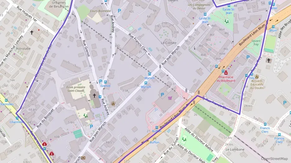 Appartement 48 m² deux pieces à vendre à Besançon