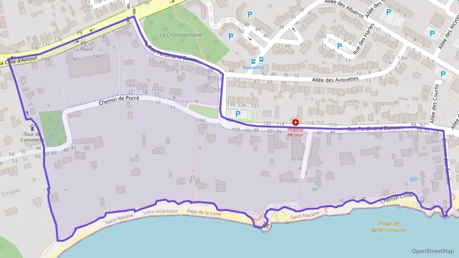 Appartement 70 m² trois pièces à vendre à Saint-Nazaire