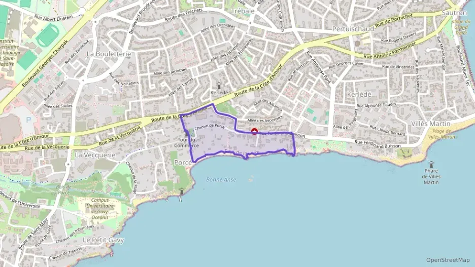 Appartement 70 m² trois pièces à vendre à Saint-Nazaire