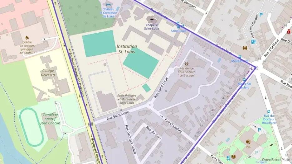 Appartement 70 m² trois pièces à vendre à Saumur Appartement 70 m² trois pièces à vendre à Saumur