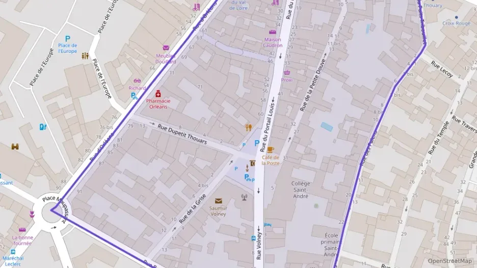 Appartement 91 m² trois pièces à vendre à Saumur