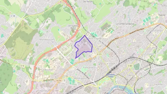 Appartement 62 m² trois pièces à vendre à Besançon