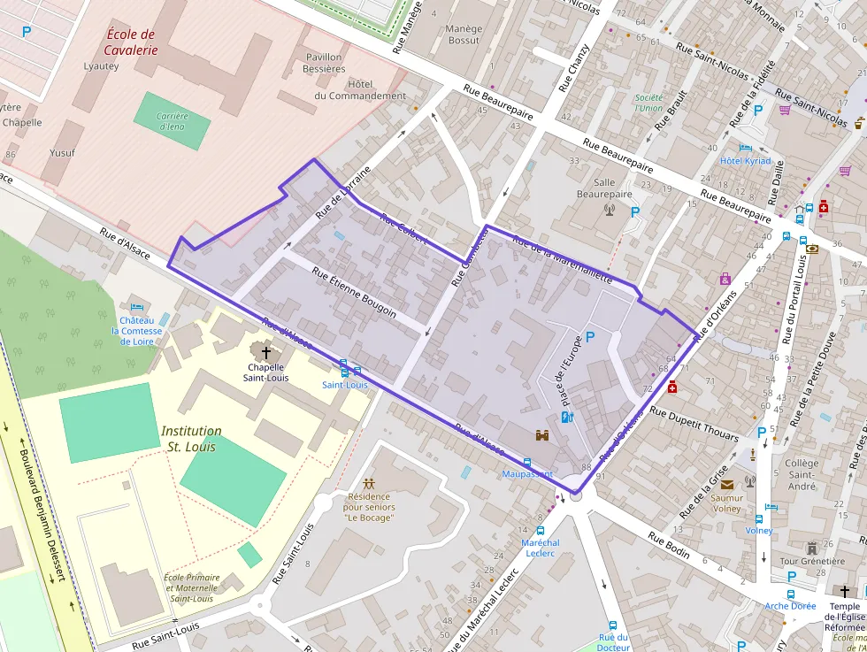 Appartement 97 m² quatre pièces à vendre à Saumur