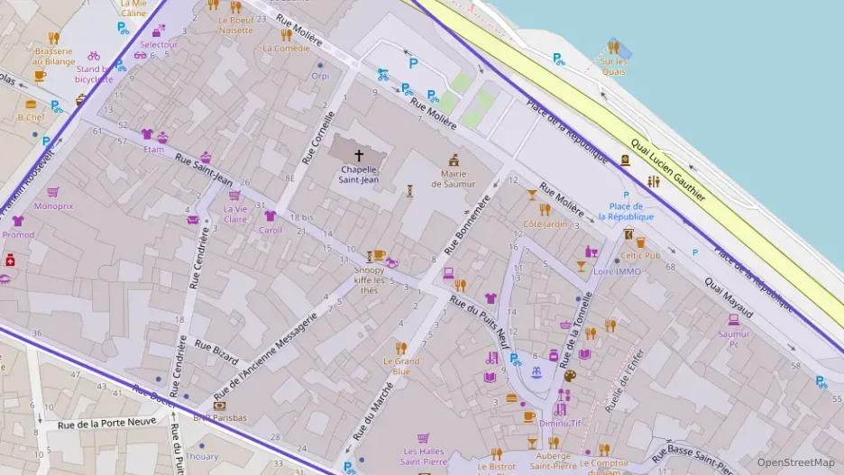 Appartement 45 m² deux pieces à vendre à Saumur Appartement 45 m² deux pieces à vendre à Saumur