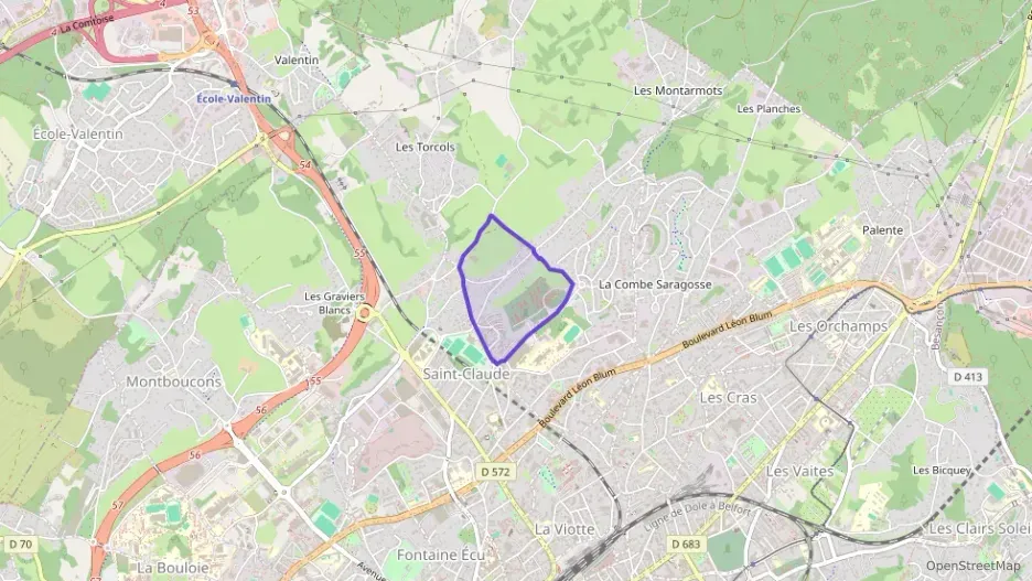 Appartement 66 m² trois pièces à vendre à Besançon Appartement 66 m² trois pièces à vendre à Besançon