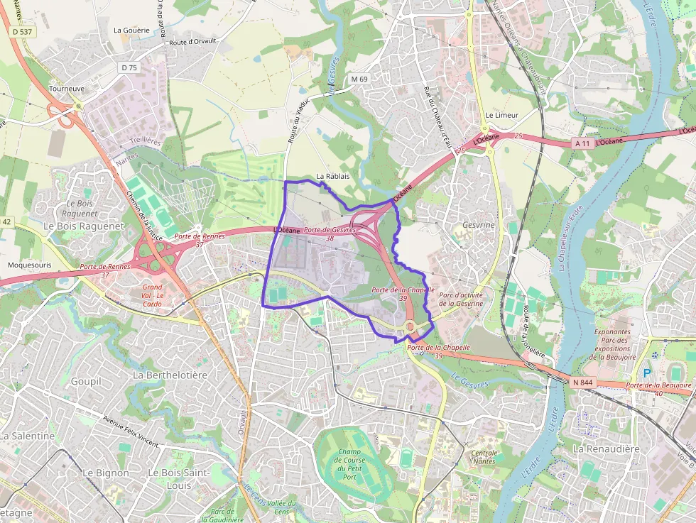 Appartement 48 m² deux pieces à vendre à Nantes