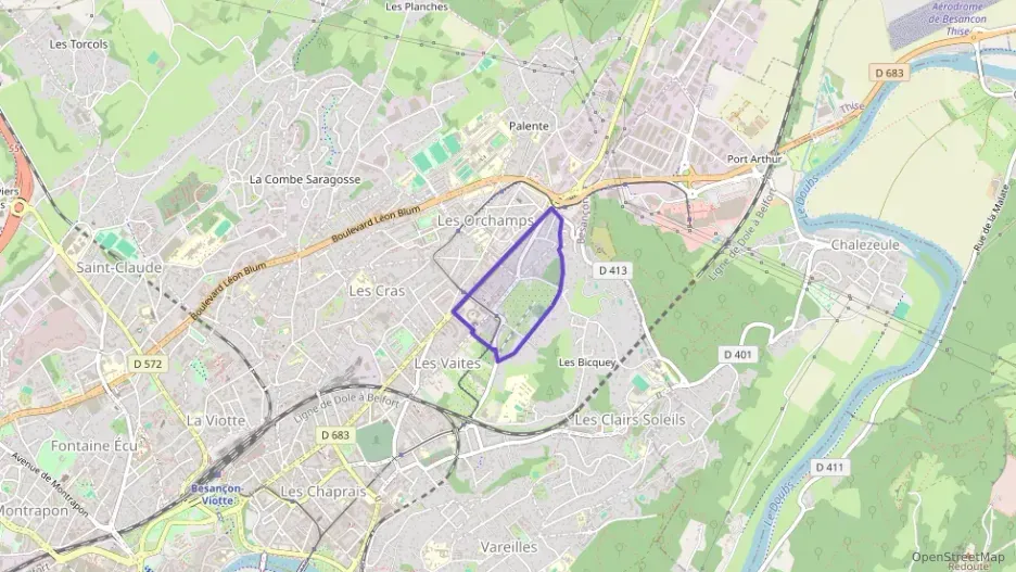 Appartement 128 m² trois pièces à vendre à Besançon