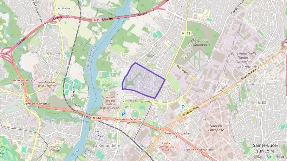 Appartement 102 m² cinq pièces à vendre à Nantes