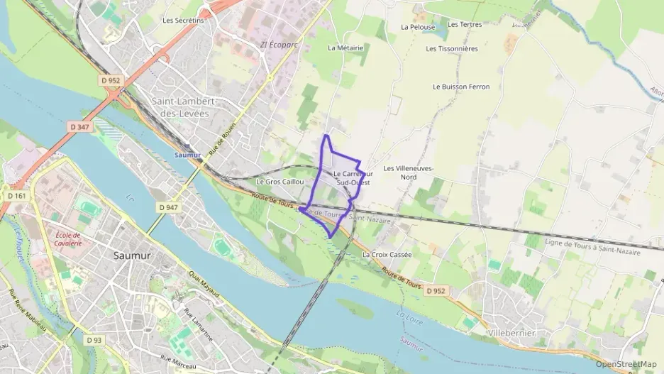 Appartement 58 m² deux pieces à vendre à Saumur