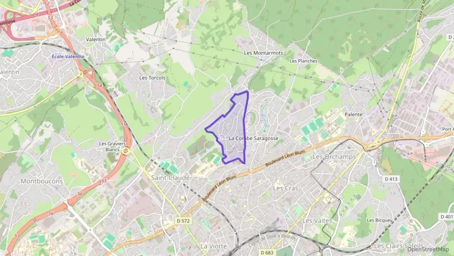 Appartement 100 m² quatre pièces à vendre à Besançon Appartement 100 m² quatre pièces à vendre à Besançon