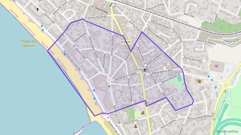 Appartement 58 m² trois pièces à vendre à Pornichet