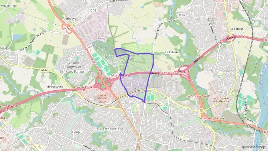 Appartement 60 m² trois pièces à vendre à Nantes