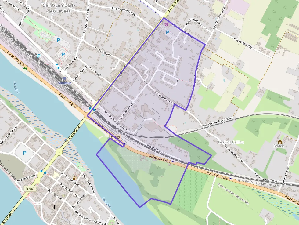 Appartement 51 m² trois pièces à vendre à Saumur