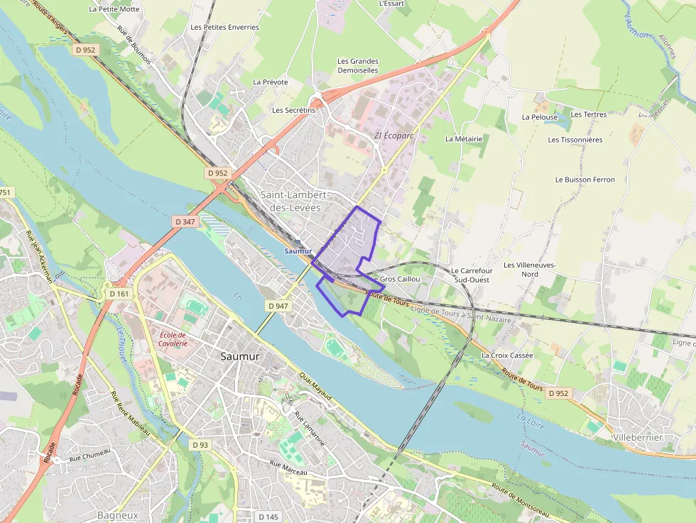 Appartement 51 m² trois pièces à vendre à Saumur