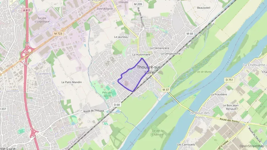 Appartement 58 m² deux pieces à vendre à Thouaré-sur-Loire