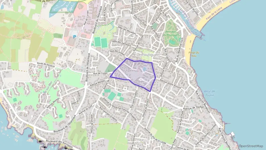 Appartement 61 m² trois pièces à vendre à Le Pouliguen