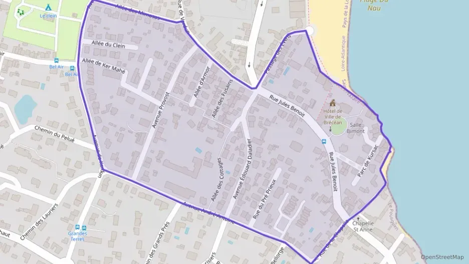 Appartement 79 m² quatre pièces à vendre à Le Pouliguen