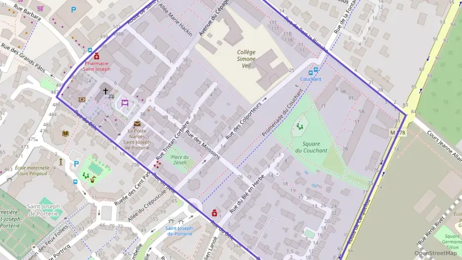 Appartement 40 m² deux pieces à vendre à Nantes