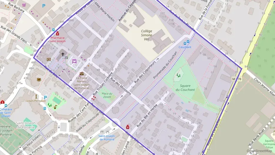 Appartement 81 m² quatre pièces à vendre à Nantes