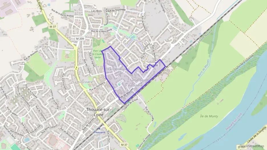 Appartement 58 m² trois pièces à vendre à Thouaré-sur-Loire