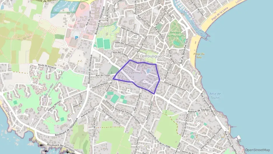 Appartement 80 m² quatre pièces à vendre à Le Pouliguen Appartement 80 m² quatre pièces à vendre à Le Pouliguen