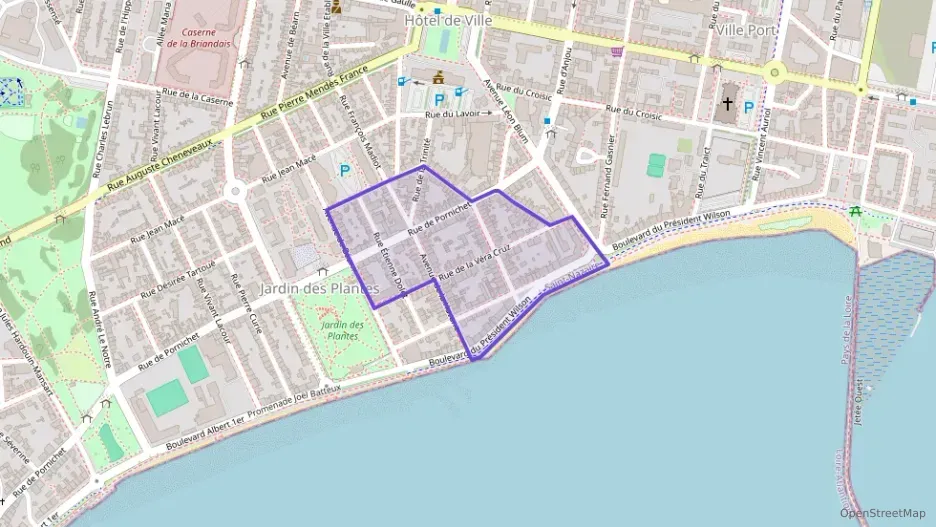 Appartement 80 m² trois pièces à vendre à Saint-Nazaire