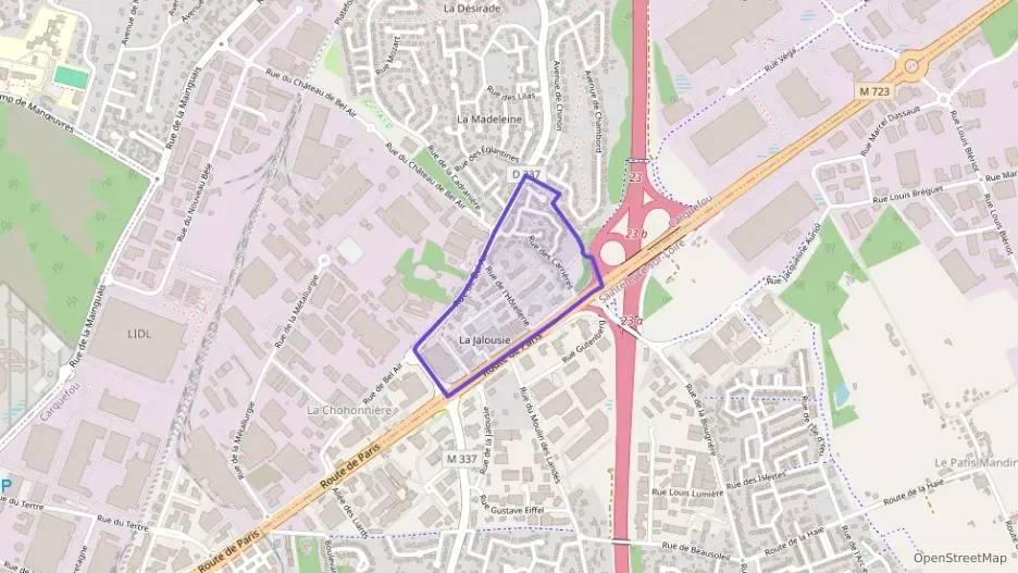 Appartement 22 m² une piece à vendre à Carquefou