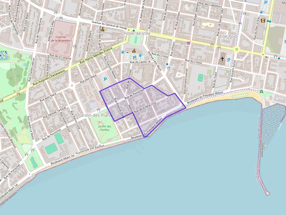 Appartement 145 m² quatre pièces à vendre à Saint-Nazaire