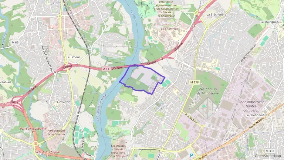 Appartement 81 m² quatre pièces à vendre à Nantes