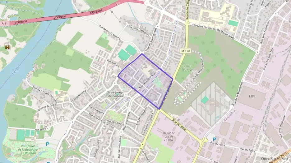 Appartement 44 m² deux pieces à vendre à Nantes Appartement 44 m² deux pieces à vendre à Nantes