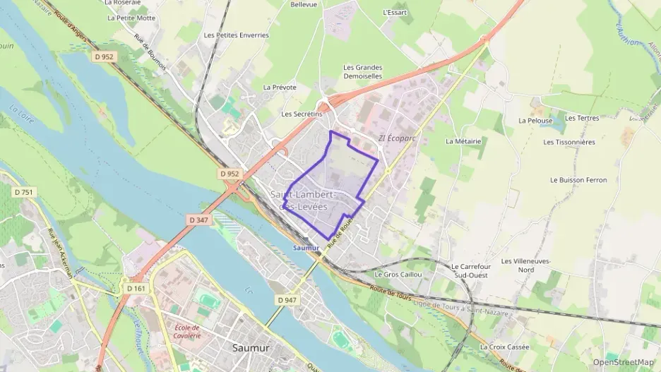 Appartement 45 m² deux pieces à vendre à Saumur