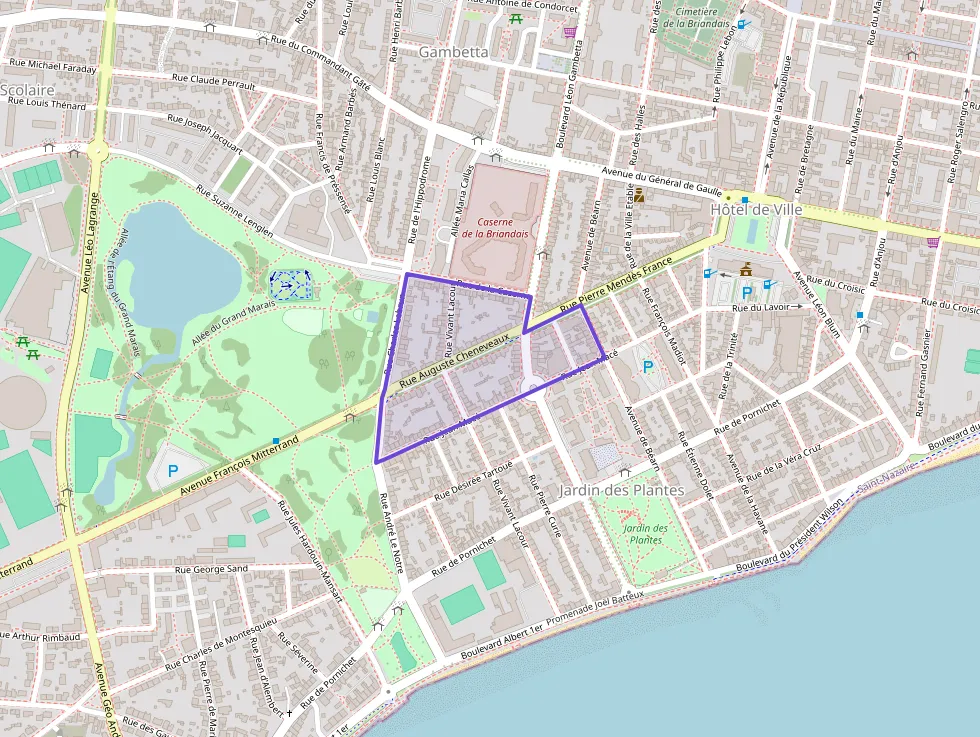 Appartement 36 m² deux pieces à vendre à Saint-Nazaire