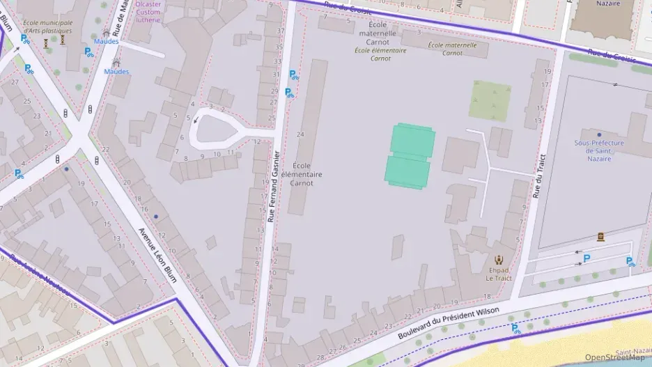 Appartement 40 m² deux pieces à vendre à Saint-Nazaire