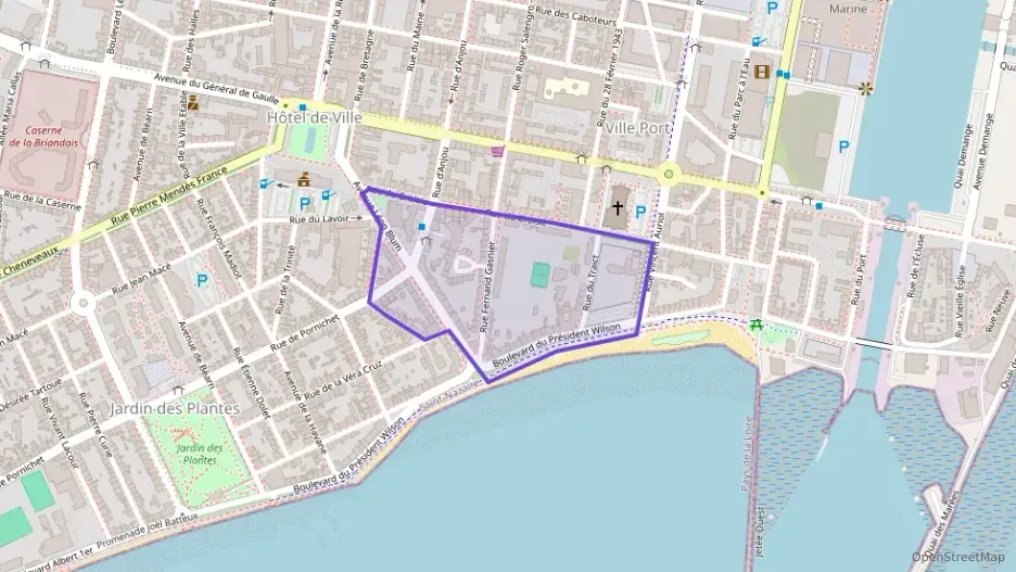 Appartement 40 m² deux pieces à vendre à Saint-Nazaire