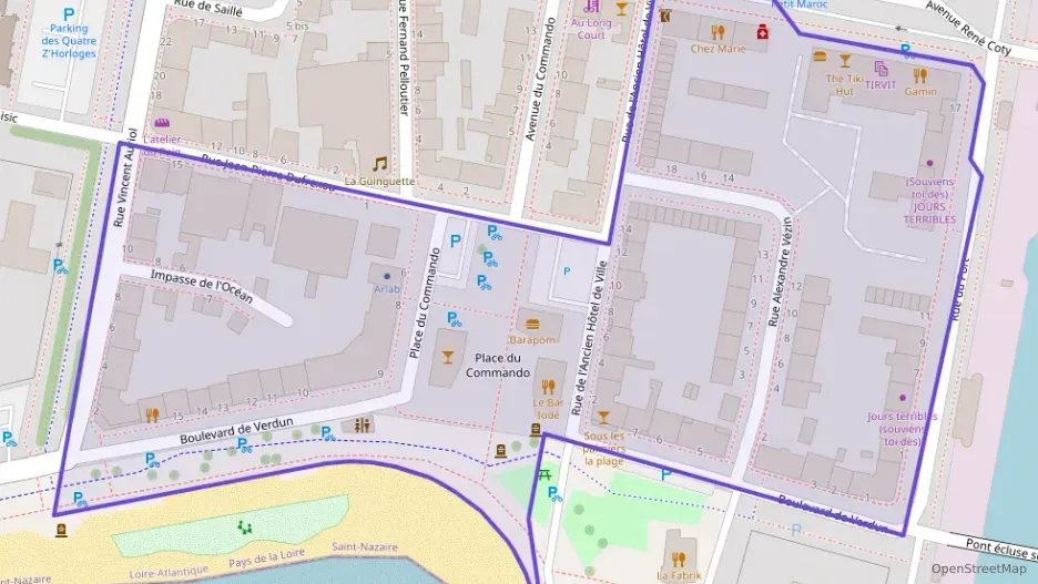 Appartement 103 m² quatre pièces à vendre à Saint-Nazaire