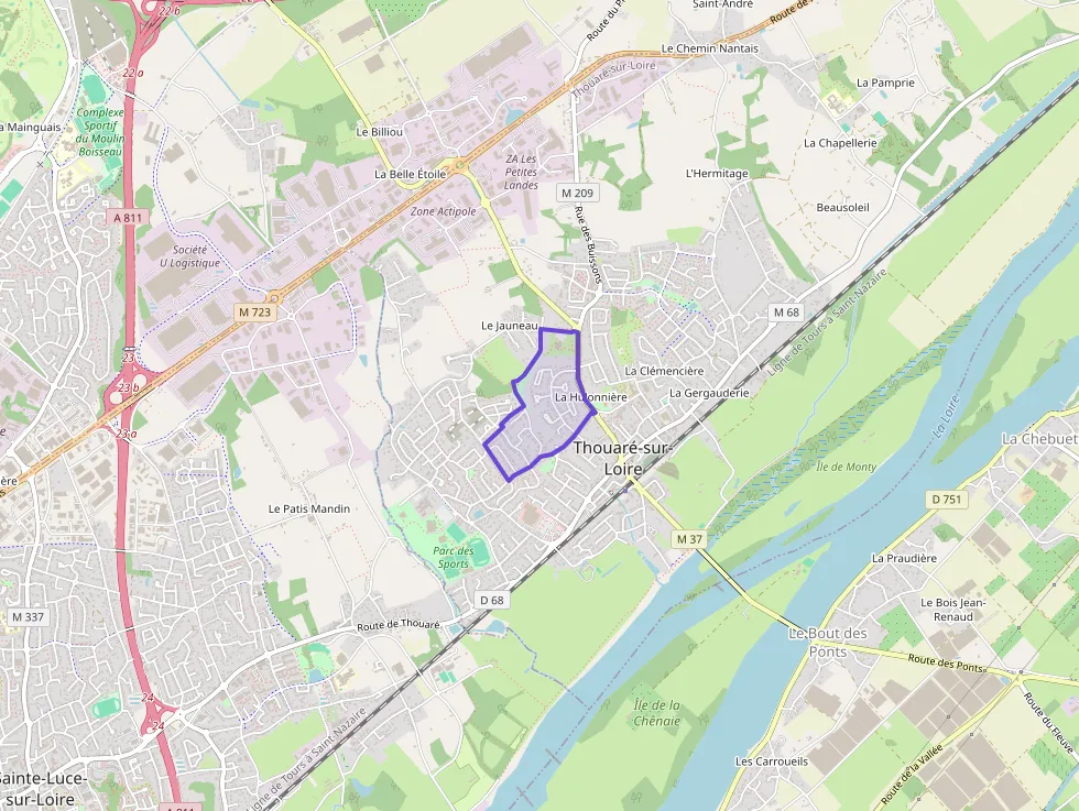 Appartement 117 m² quatre pièces à vendre à Thouaré-sur-Loire