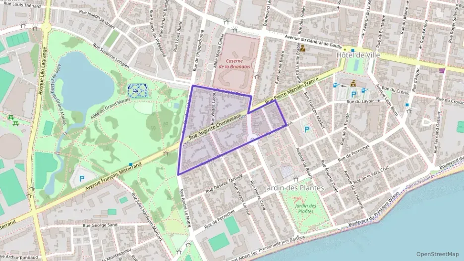 Appartement 72 m² cinq pièces à vendre à Saint-Nazaire