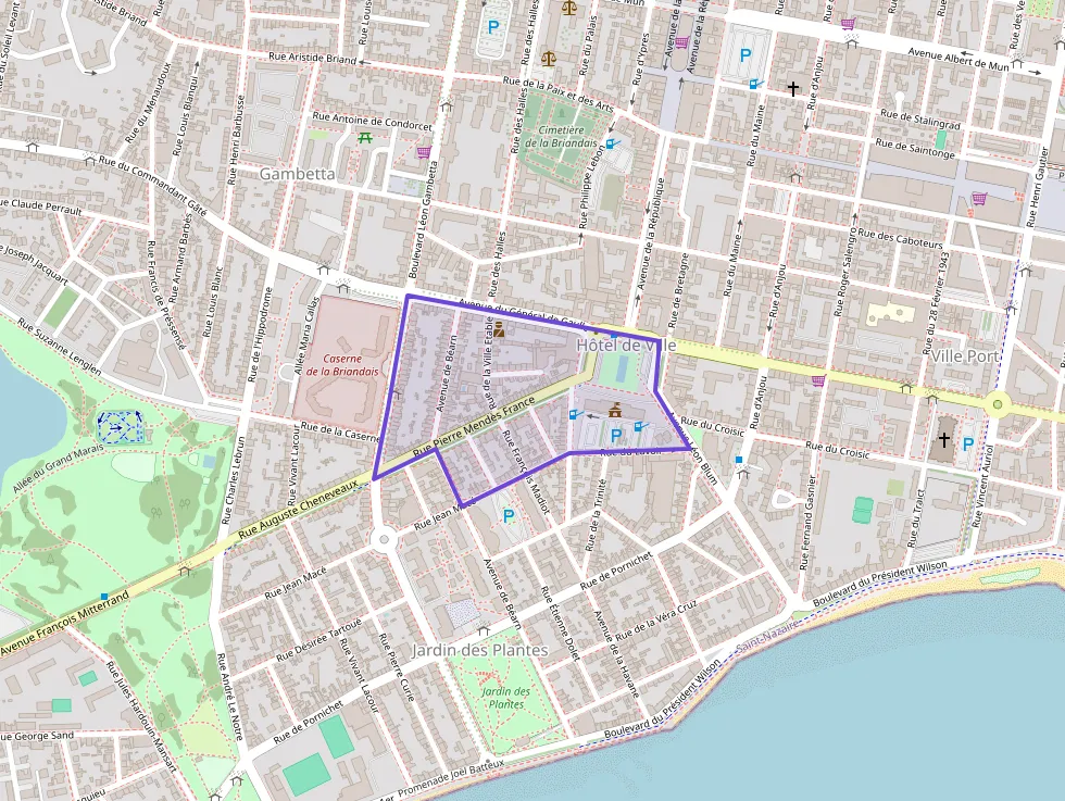 Appartement 34 m² deux pieces à vendre à Saint-Nazaire