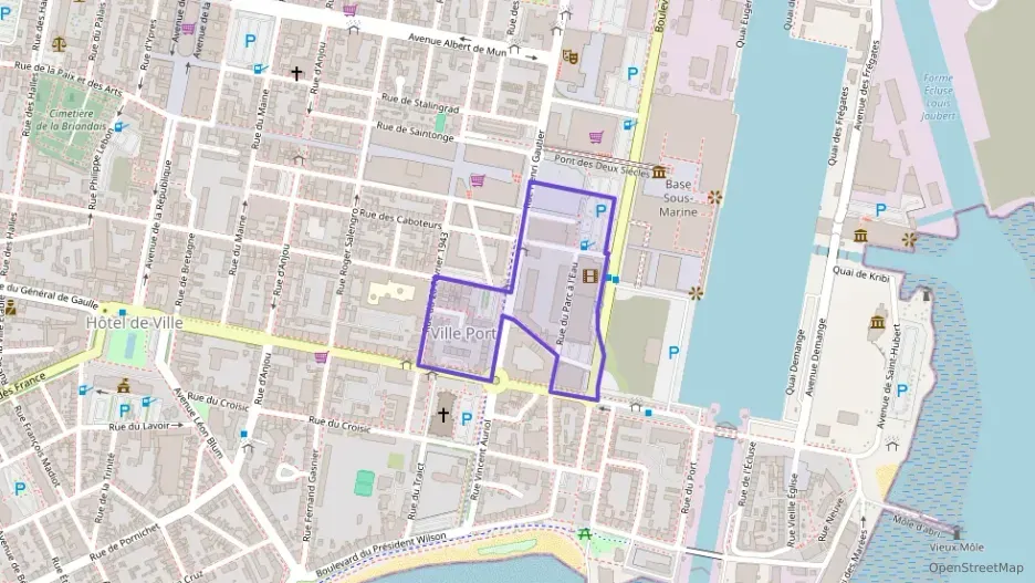 Appartement 64 m² deux pieces à vendre à Saint-Nazaire