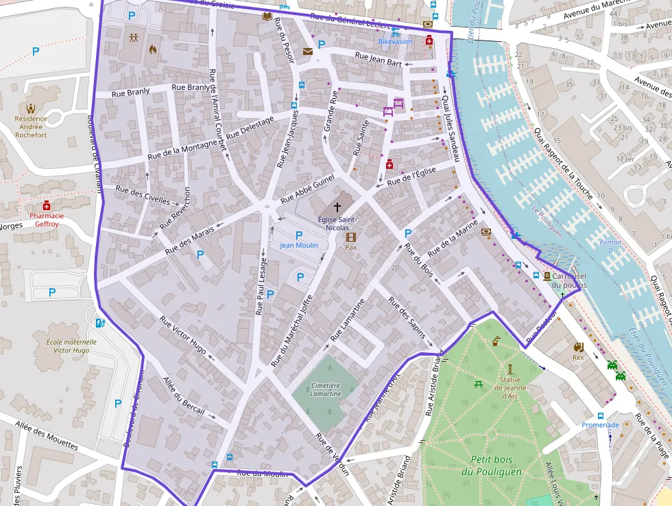 Appartement 49 m² deux pieces à vendre à Le Pouliguen