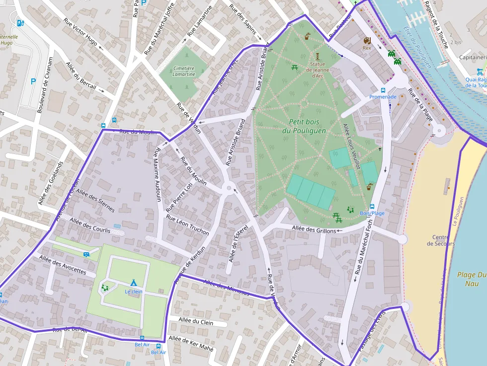 Appartement 38 m² deux pieces à vendre à Le Pouliguen