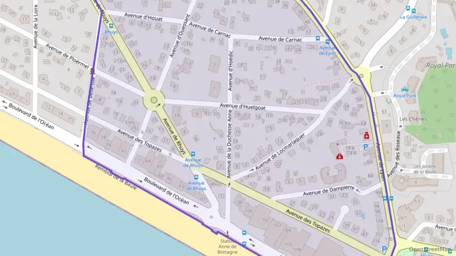 Appartement 47 m² deux pieces à vendre à La Baule-Escoublac