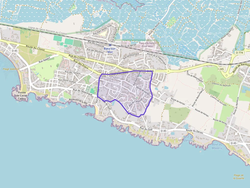 Appartement 53 m² trois pièces à vendre à Batz-sur-Mer