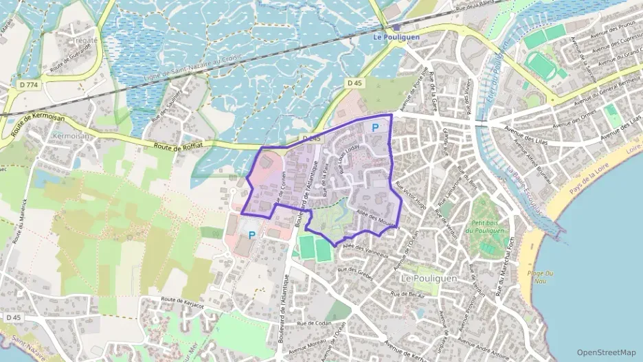 Appartement 38 m² deux pieces à vendre à Le Pouliguen