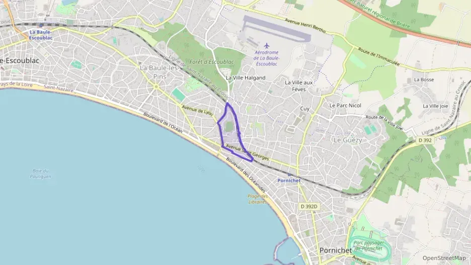 Appartement 33 m² deux pieces à vendre à La Baule-Escoublac