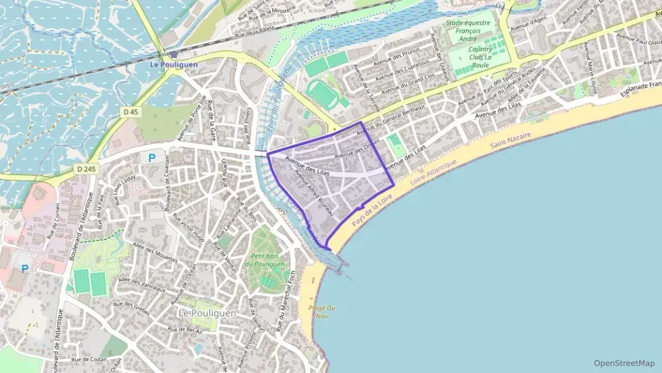 Appartement 43 m² deux pieces à vendre à La Baule-Escoublac Appartement 43 m² deux pieces à vendre à La Baule-Escoublac