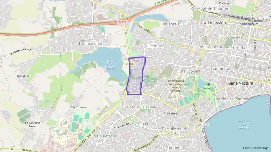 Appartement 64 m² trois pièces à vendre à Saint-Nazaire