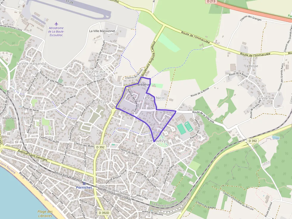 Appartement 93 m² trois pièces à vendre à La Baule-Escoublac